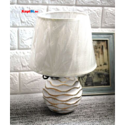 Настолна керамична нощна лампа