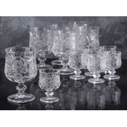 Чаши за ракия и вино - Комплект 12 броя