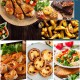 Еднократни тави за Air Fryer-50бр Еднократни тави за Air Fryer-50бр