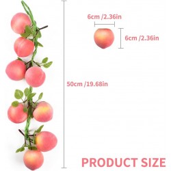 Изкуствени плодове праскови