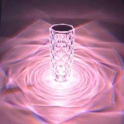 Кристална лампа RGB с 6 цвята