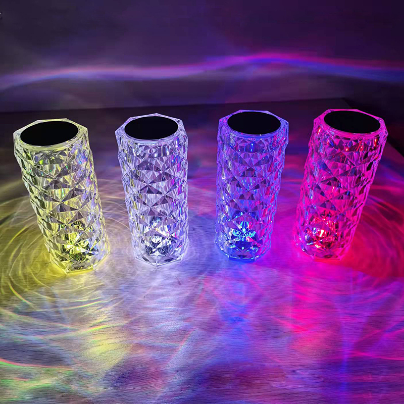 Музикална кристална лампа RGB с 6 цвята