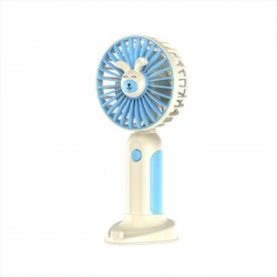 Мини вентилатор с поставка за телефон