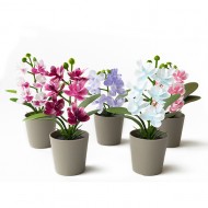 Изкуствено цвете мини орхидея  