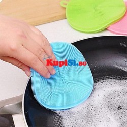 Мултифункционална силиконова кухненска гъба 