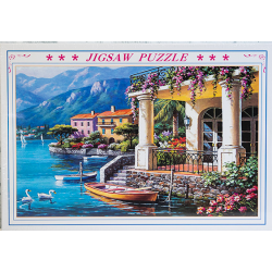 Пъзел 1000 части пейзаж с езеро