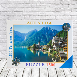 Пъзел 1500 части Планински пейзаж 
