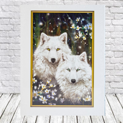 Пъзел 500 части Вълци