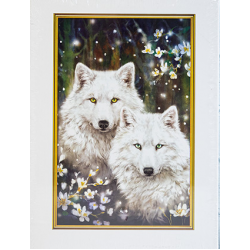 Пъзел 500 части Вълци