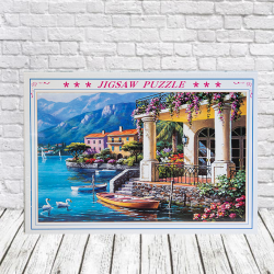 Пъзел 1000 части пейзаж с езеро