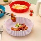 Силиконова тава за Air Fryer -кръг