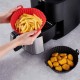 Силиконова тава за Air Fryer -кръг