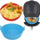 Силиконова тава за Air Fryer -кръг