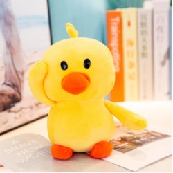 Плюшена играчка жълто пате