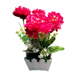 Изкуствено цвете в кашпа  КАРАМФИЛ