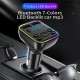 Автомобилен Bluetooth FM трансмитер 7 цвята Автомобилен Bluetooth FM трансмитер 7 цвята