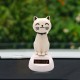Соларна фигурка клатеща се Коте