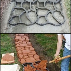 Форма за отливане на пътеки