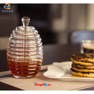 Буркан за мед с лъжица