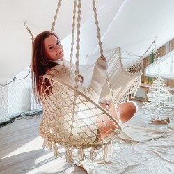 Градинска люлка хамак-плетен