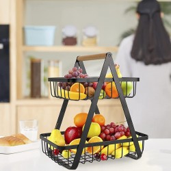 Кошница за плодове на 2 етажа