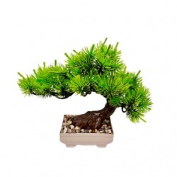 Изкуствено цвете бонсай иглолистен