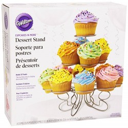 Метална поставка за мъфини на три етажа