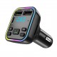 Автомобилен Bluetooth FM трансмитер 7 цвята Автомобилен Bluetooth FM трансмитер 7 цвята