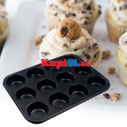 Метална форма за 12 броя кексчета