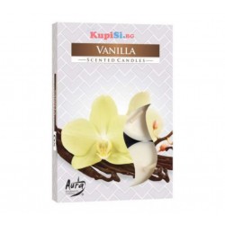 Aura чаени ароматни свещи 6 бр./опаковка