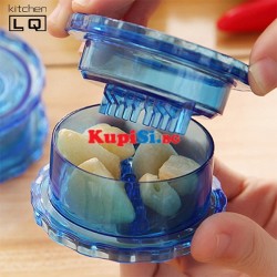 Кръгла пластмасова преса за чесън 