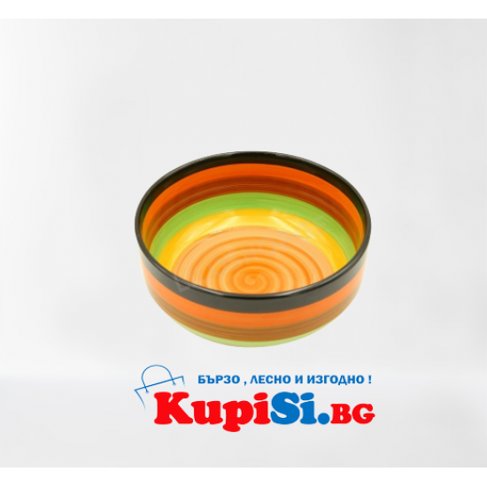Керамична купичка за супа "Черга" 