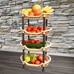 Пластмасов стелаж за зеленчуци Елипса