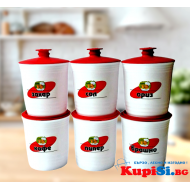 Надписани буркани за подправки 6 броя