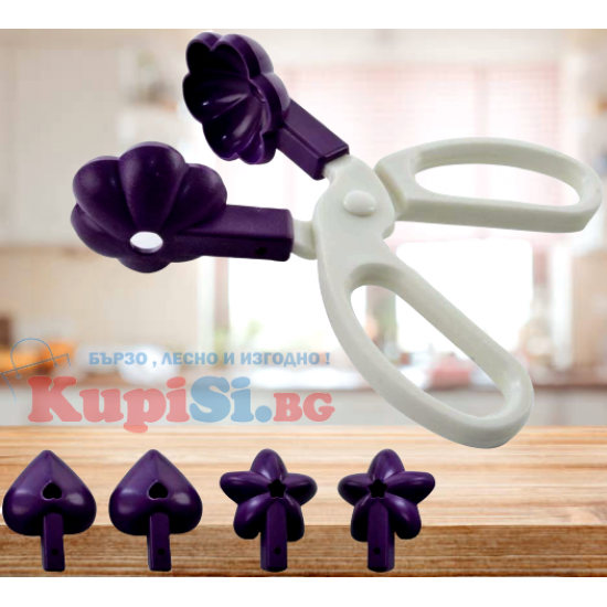 Ножица с форми за кейк-попс (cake pops)