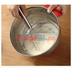 Професионална метална бъркалка за яйца