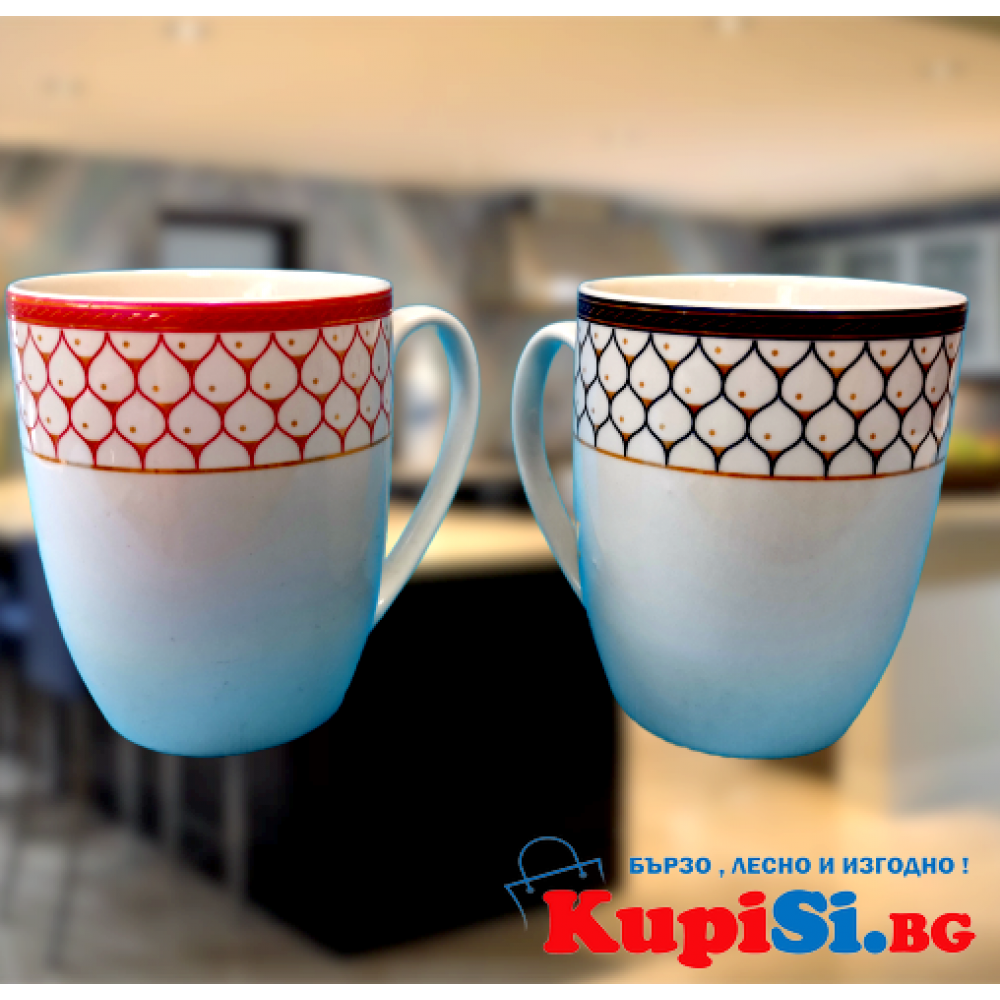 Порцеланова чаша за кафе или чай  (два модела)