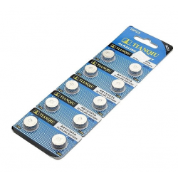 Батерии Алкални AG13 - 10 БРОЯ 