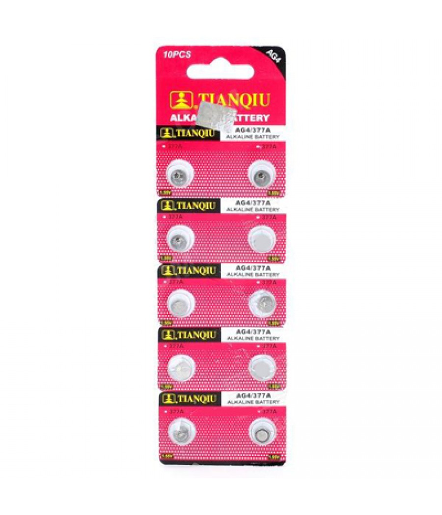 Батерии Алкални AG4, 377, LR626, LR66 1.55V Alkaline