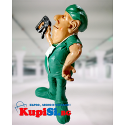 Красива керамична статуетка - професия Лекар