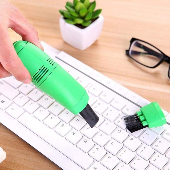 МАЛКА USB ПРАХОСМУКАЧКА ЗА КЛАВИАТУРА
