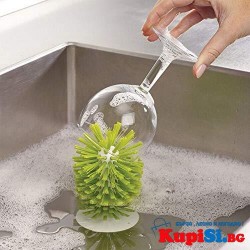 Супер удобна четка за миене на чаши