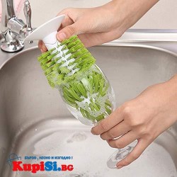Супер удобна четка за миене на чаши