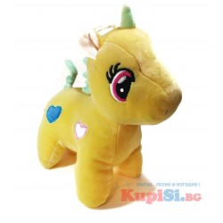 Плюшена играчка Пони (жълто)