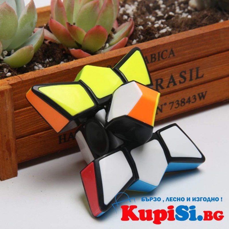 КУБЧЕ РУБИК СЪС СПИНЕР - Rubik's Cube Fidget Spinner