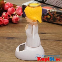 Соларна клатеща се фигурка - Ангел