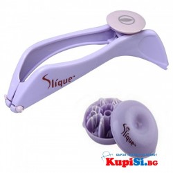 Обезкосмяване на лицето с конец Slique