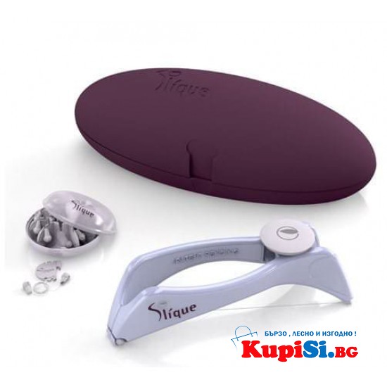 Обезкосмяване на лицето с конец Slique