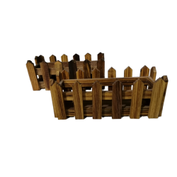 Декоративна оградка за цветя