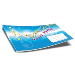 Нотна тетрадка , 20 листа , офсет хартия , меки корици